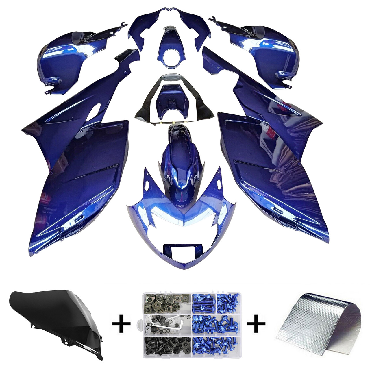 2005-2010 BMW K1200S Amotopart Fairing Kit Generic #124