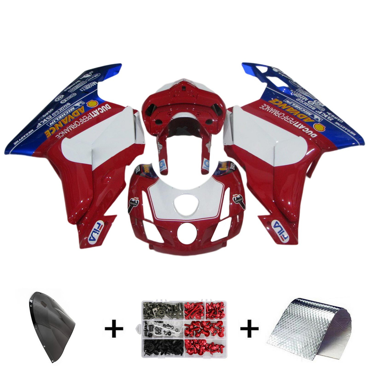 2003-2004 Ducati 999/749 Amotopart Fairing Kit Generic #106