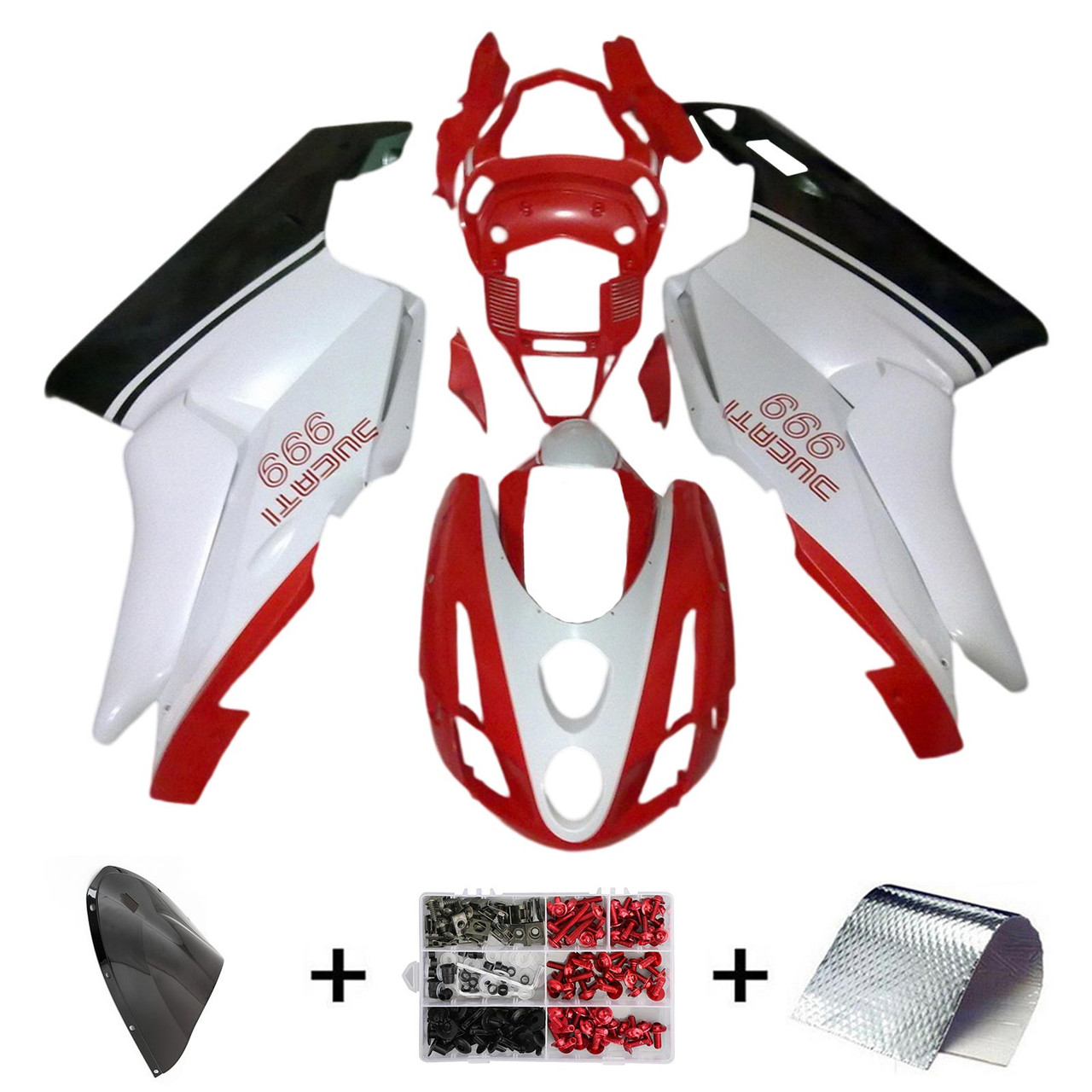 2003-2004 Ducati 999/749 Amotopart Fairing Kit Generic #113