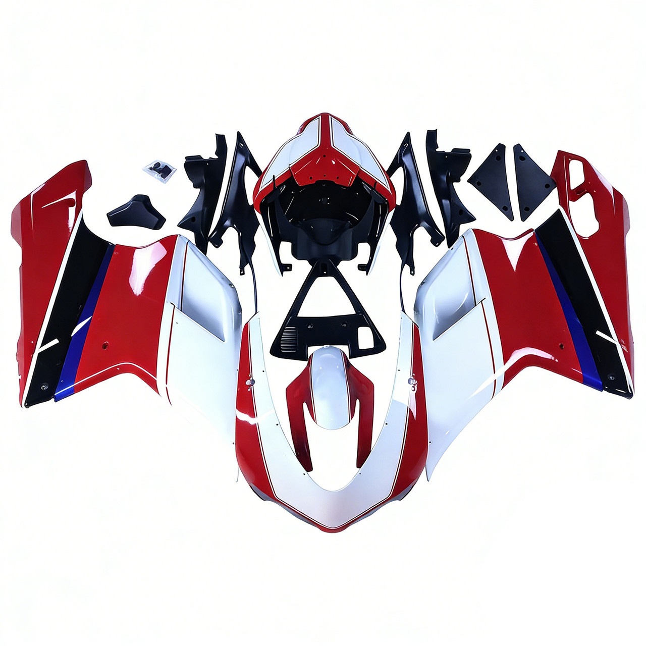 2007-2011 Ducati 1098/1198/848 Amotopart Fairing Kit Generic #4