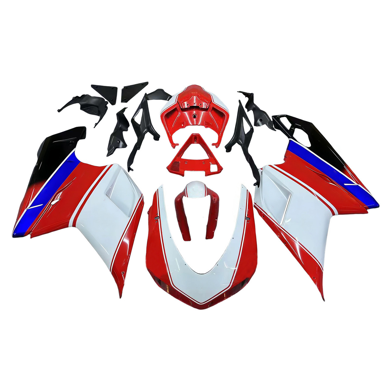 2007-2011 Ducati 1098/1198/848 Amotopart Fairing Kit Generic #9