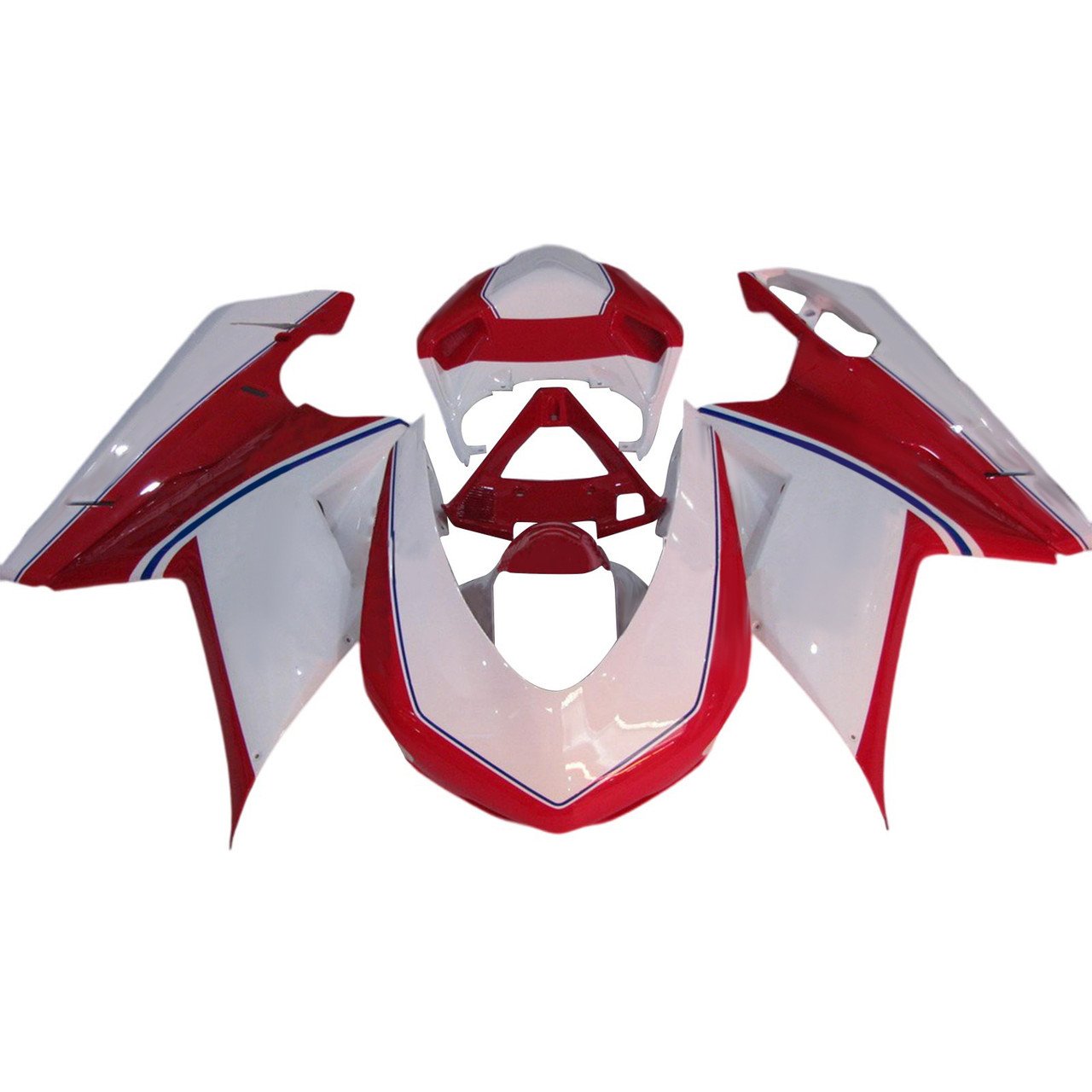 2007-2011 Ducati 1098/1198/848 Amotopart Fairing Kit Generic #111