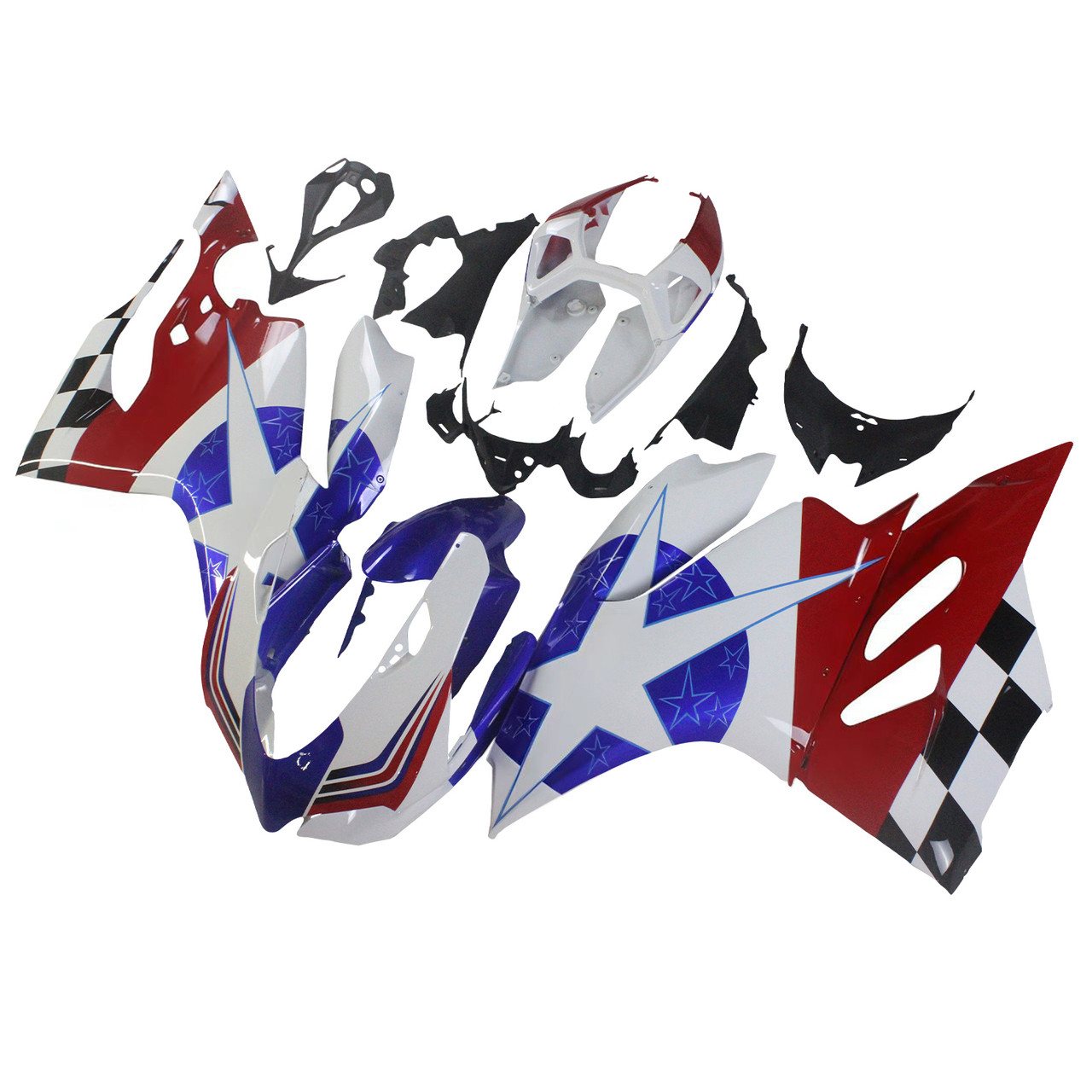 2012-2015 Ducati 1199/899 Amotopart Fairing Kit Generic #108
