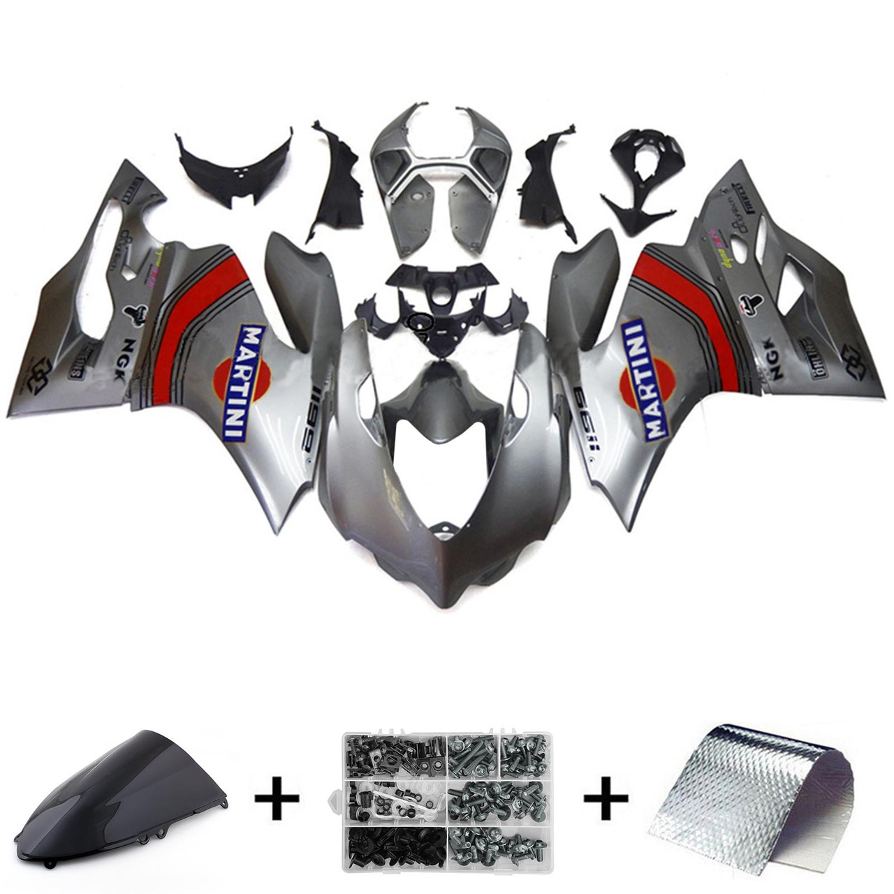 2012-2015 Ducati 1199/899 Amotopart Fairing Kit Generic #118