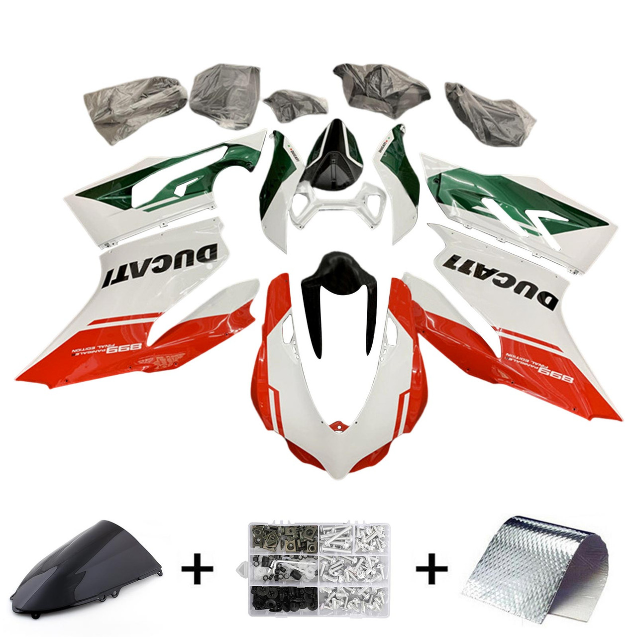 2012-2015 Ducati 1199/899 Amotopart Fairing Kit Generic #121