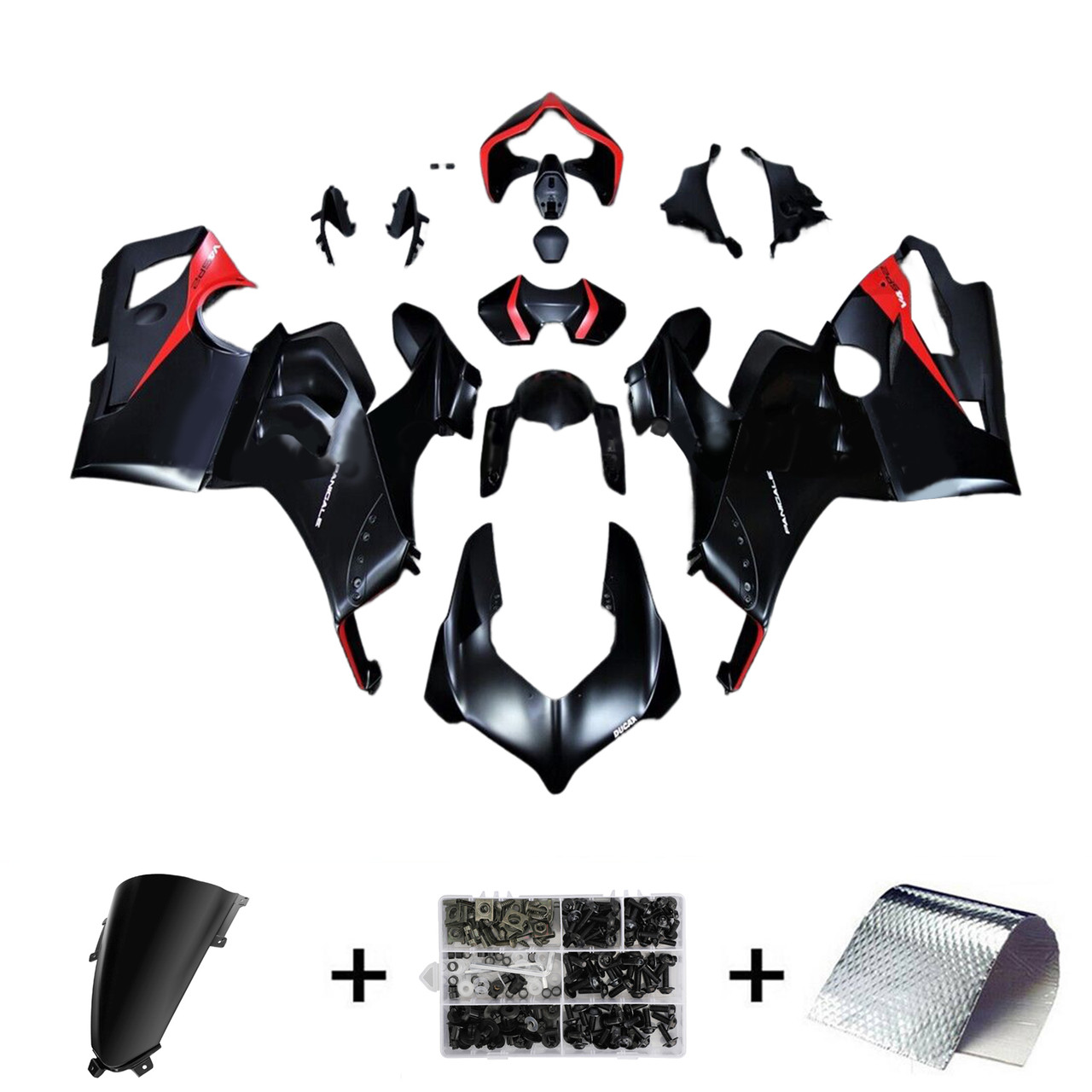 2020-2021 Ducati Panigale V4/V4S Amotopart Fairing Kit Generic #107