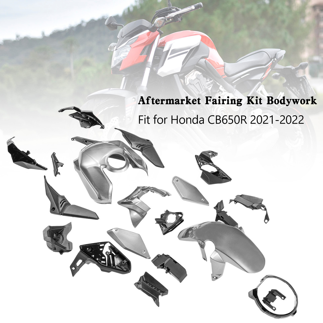 2021-2023 Honda CB650R Amotopart Fairing Kit Generic #39