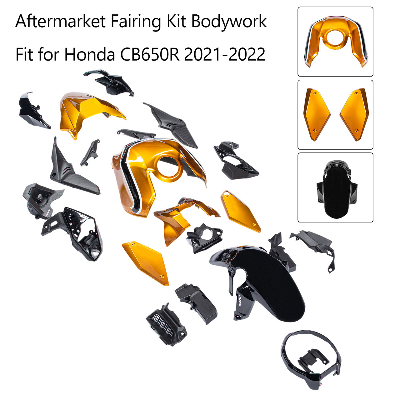 2021-2023 Honda CB650R Amotopart Fairing Kit Generic #43