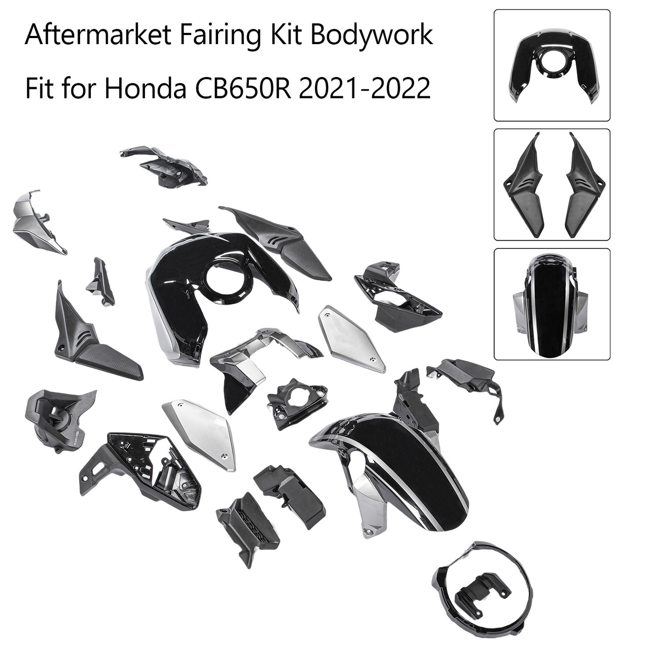 2021-2023 Honda CB650R Amotopart Fairing Kit Generic #45
