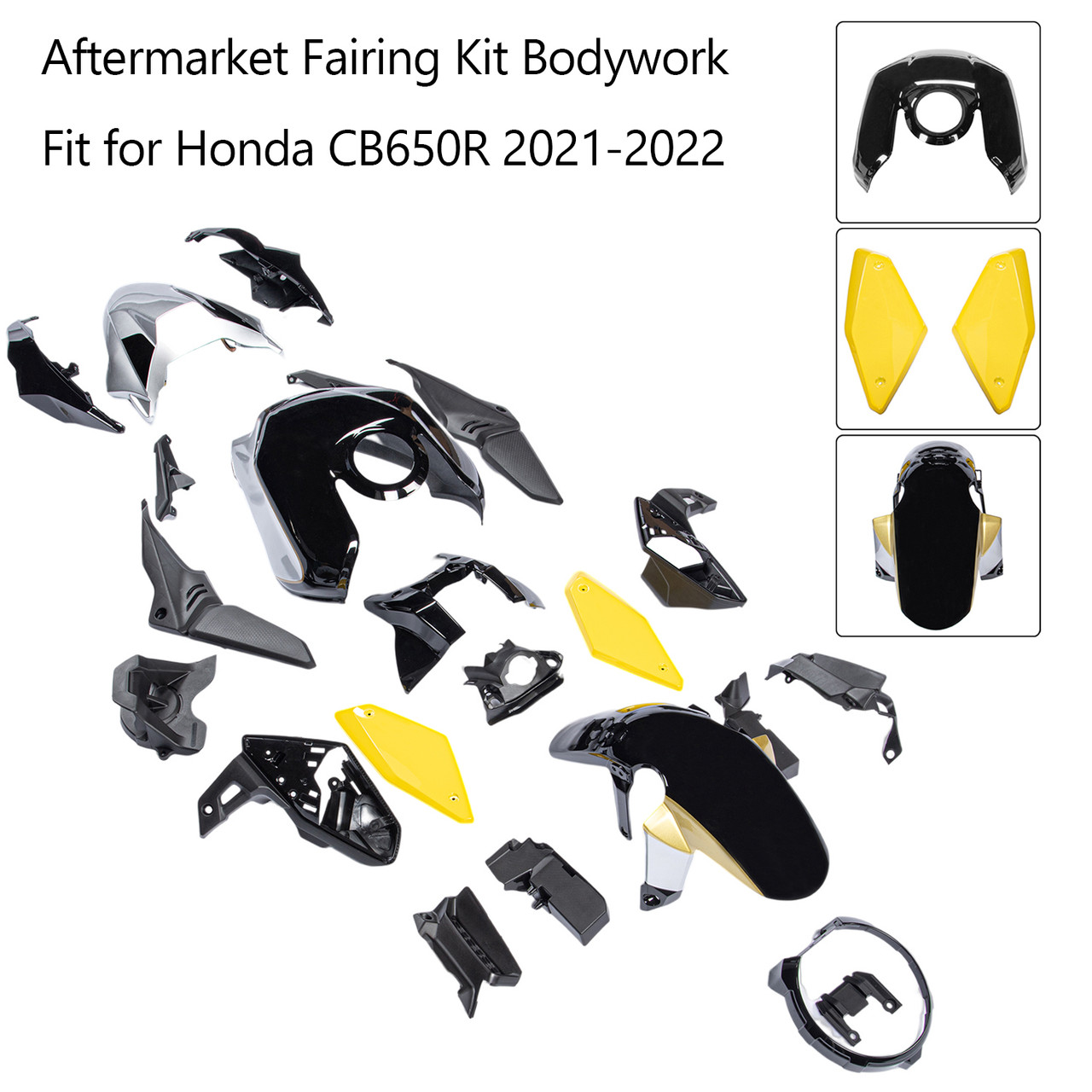 2021-2023 Honda CB650R Amotopart Fairing Kit Generic #48
