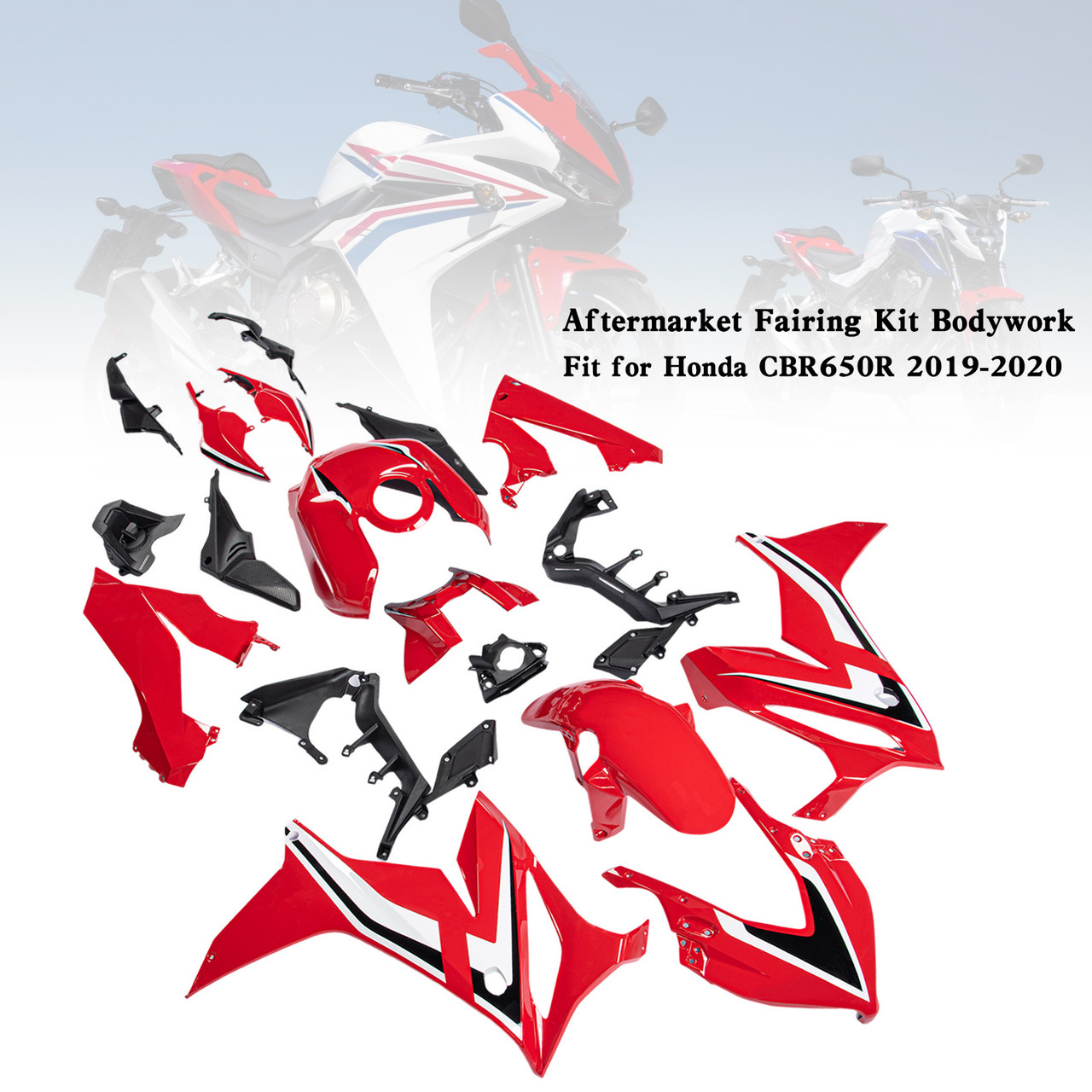 2019-2020 Honda CBR650R Amotopart Fairing Kit Generic #51