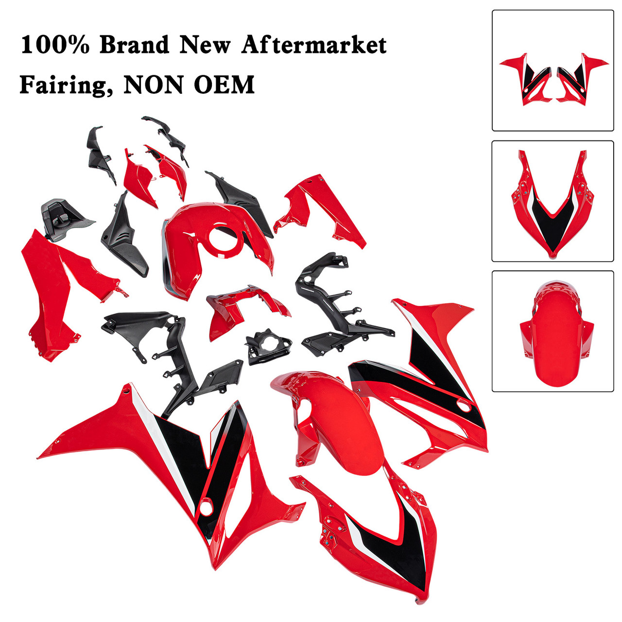 2019-2020 Honda CBR650R Amotopart Fairing Kit Generic #53