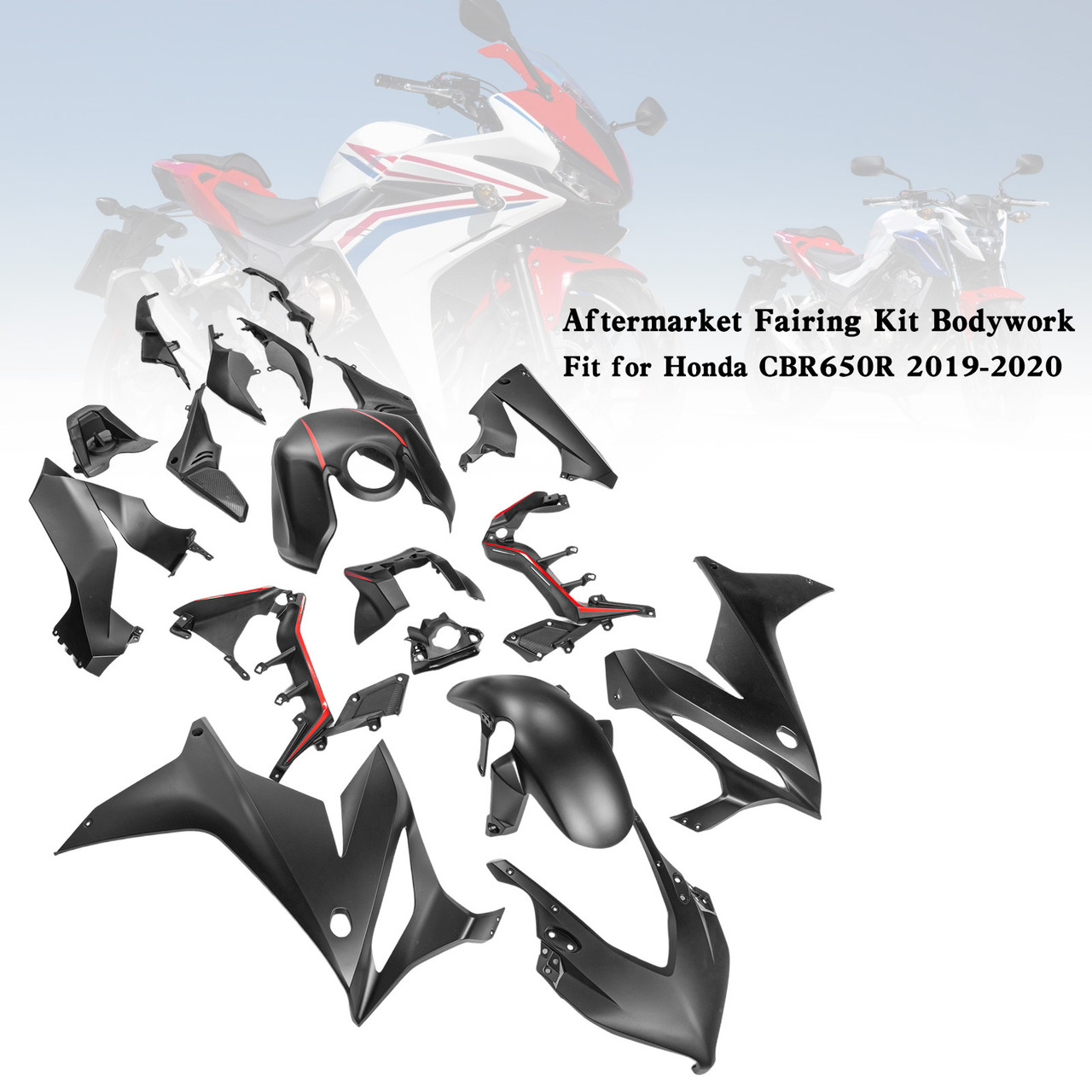 2019-2020 Honda CBR650R Amotopart Fairing Kit Generic #55