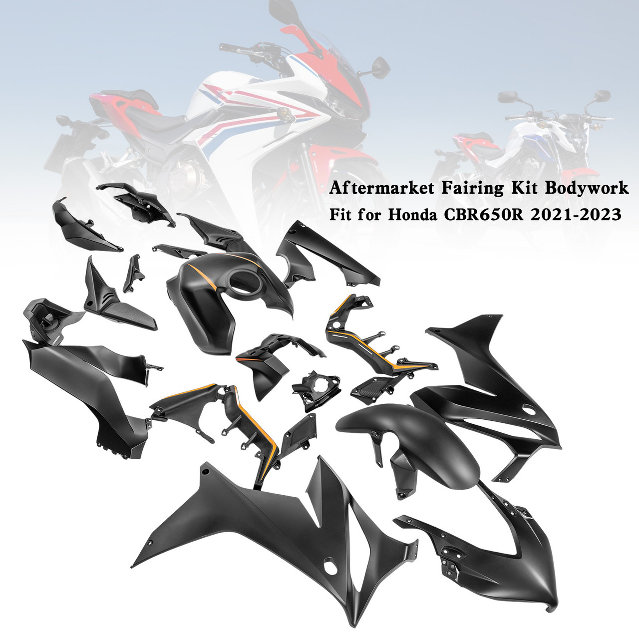 2021-2023 Honda CBR650R Amotopart Fairing Kit Generic #58