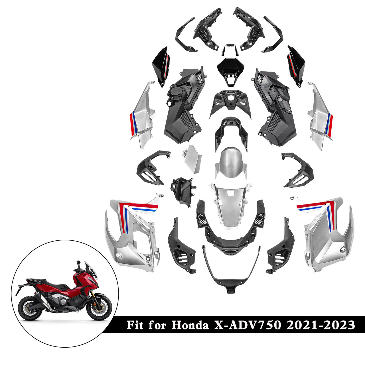 2021-2023 Honda X-ADV 750 Amotopart Fairing Kit Generic #64