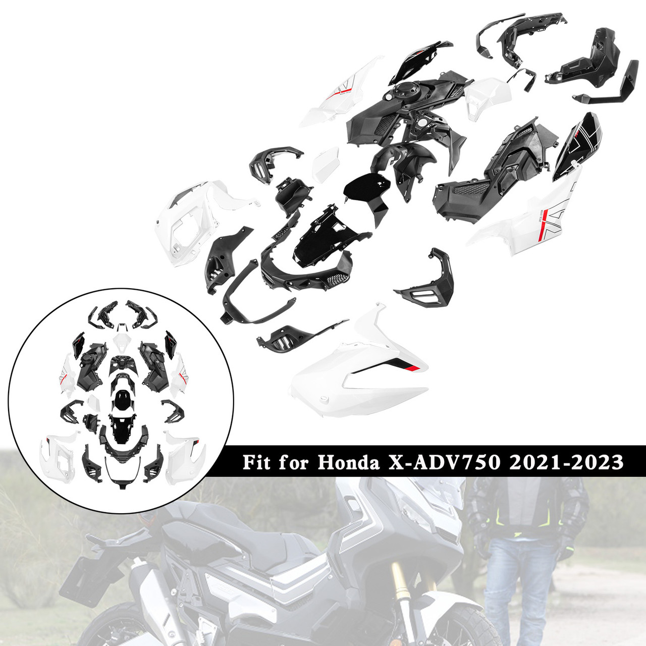 2021-2023 Honda X-ADV 750 Amotopart Fairing Kit Generic #65