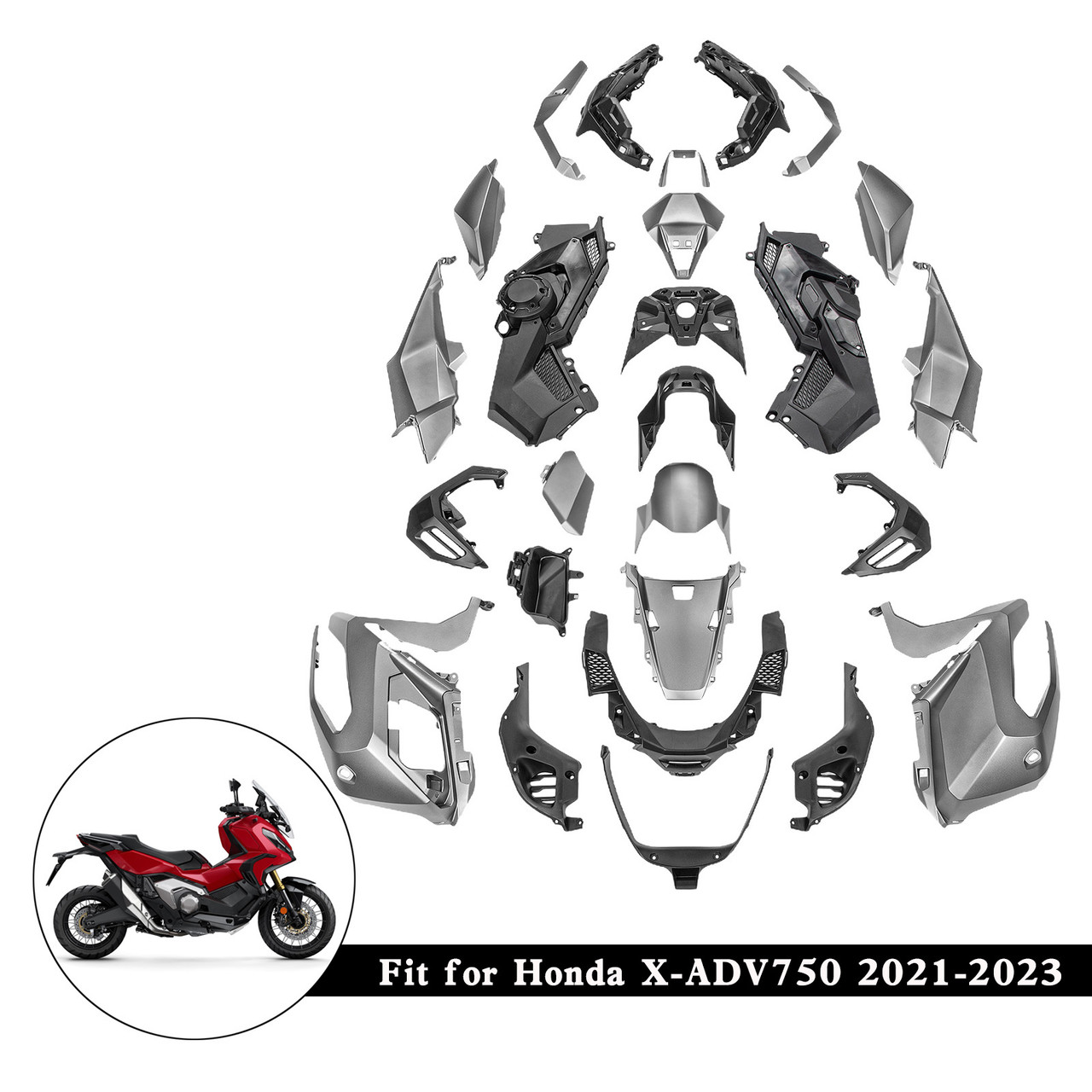 2021-2023 Honda X-ADV 750 Amotopart Fairing Kit Generic #66