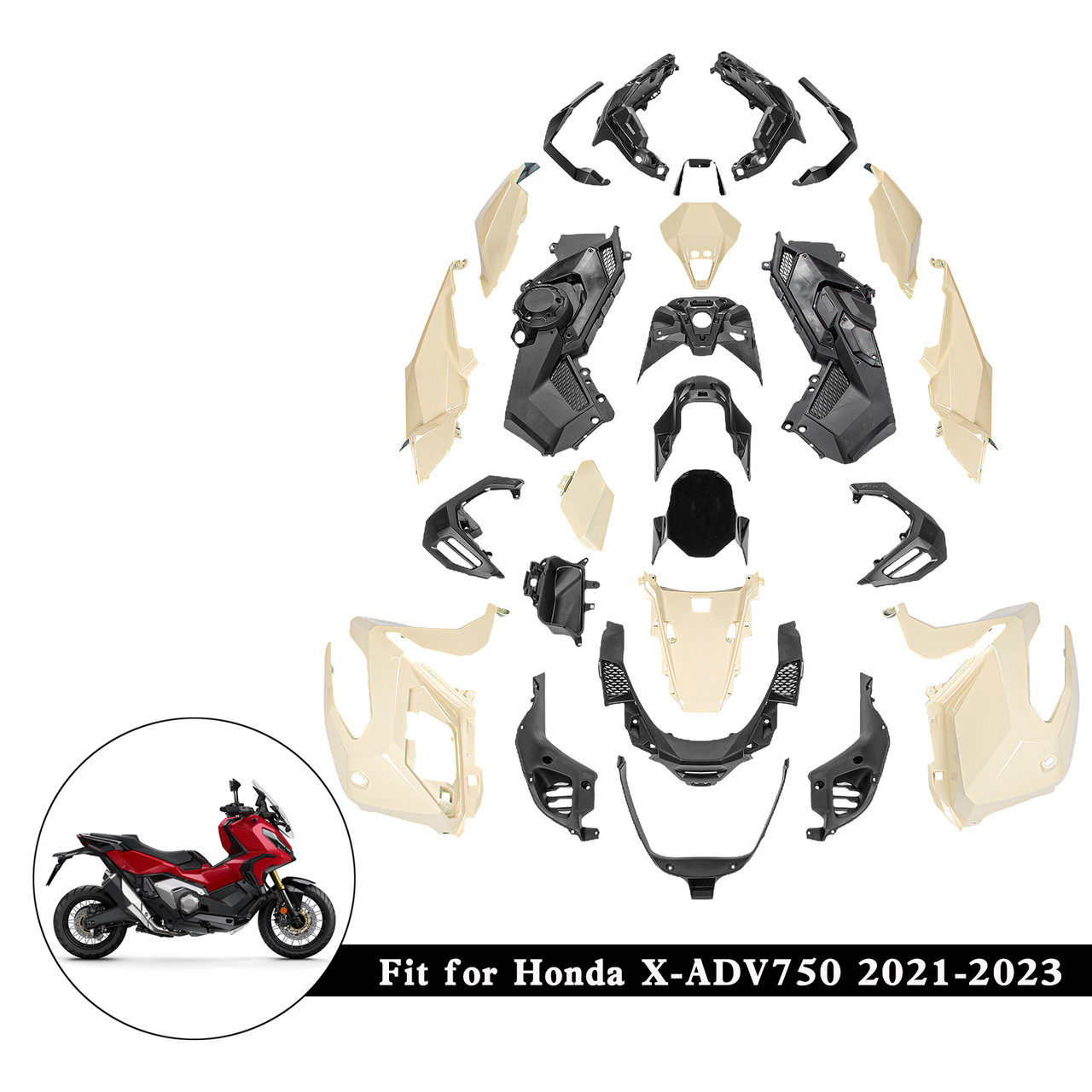 2021-2023 Honda X-ADV 750 Amotopart Fairing Kit Generic #67