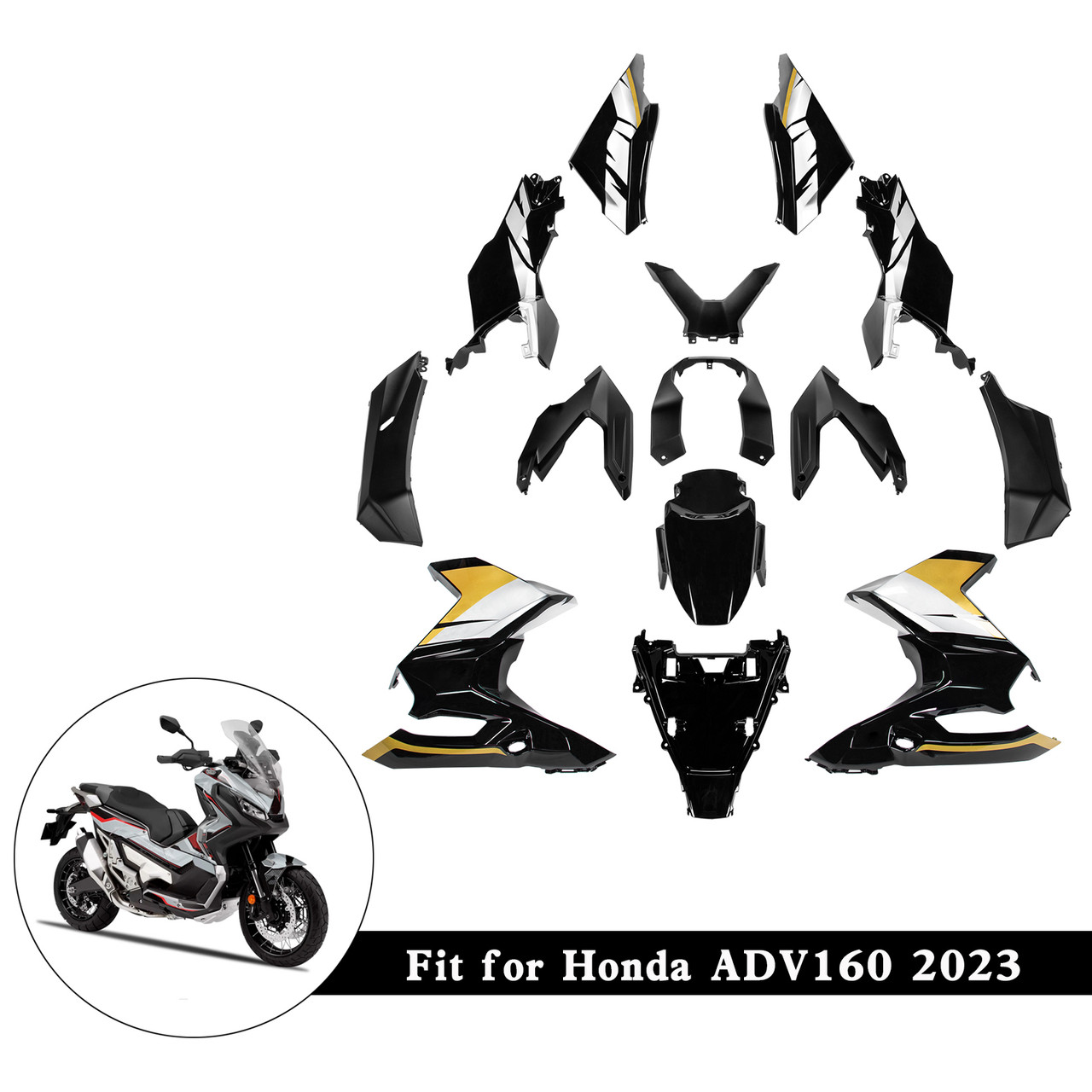 2023-2024 Honda ADV160 Amotopart Fairing Kit Generic #74