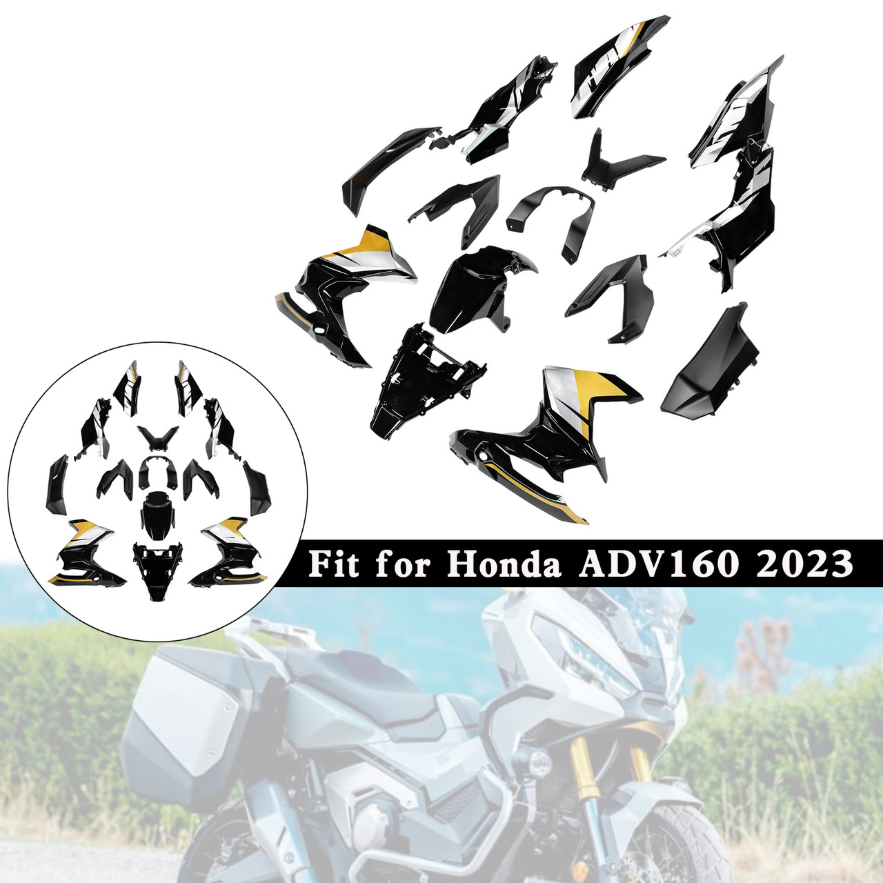 2023-2024 Honda ADV160 Amotopart Fairing Kit Generic #74