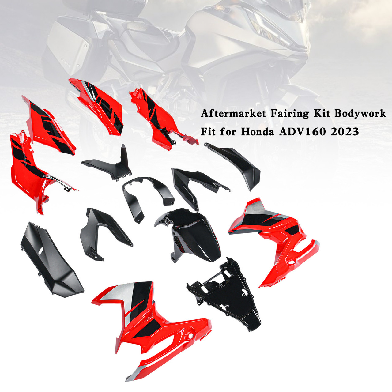 2023-2024 Honda ADV160 Amotopart Fairing Kit Generic #75 - Mad Hornets