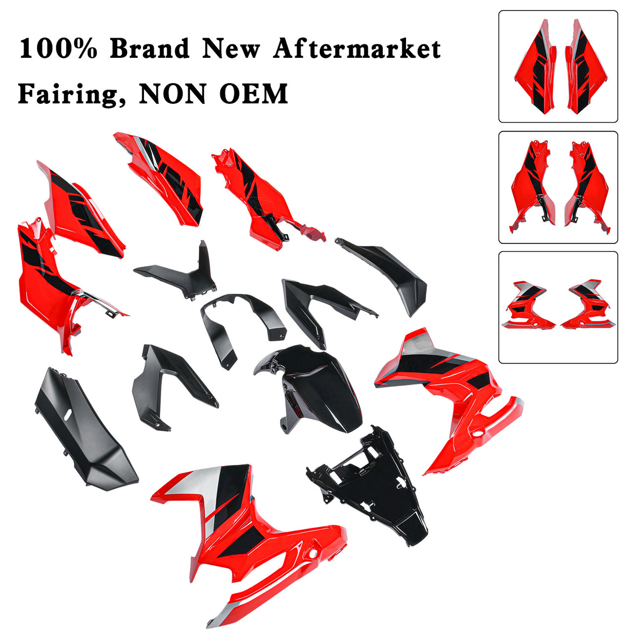 2023-2024 Honda ADV160 Amotopart Fairing Kit Generic #75 - Mad Hornets