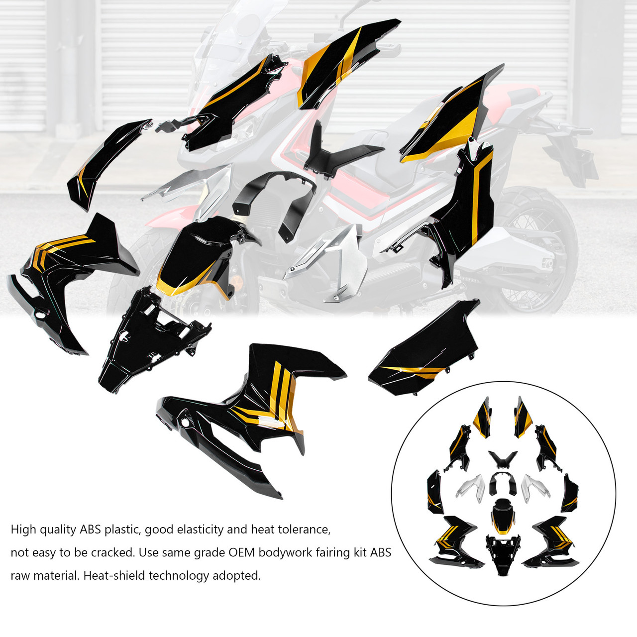 2023-2024 Honda ADV160 Amotopart Fairing Kit Generic #80