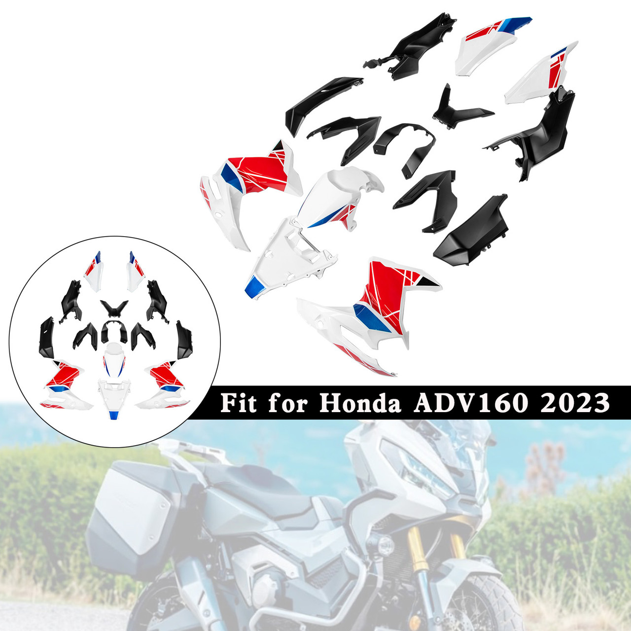 2023-2024 Honda ADV160 Amotopart Fairing Kit Generic #81