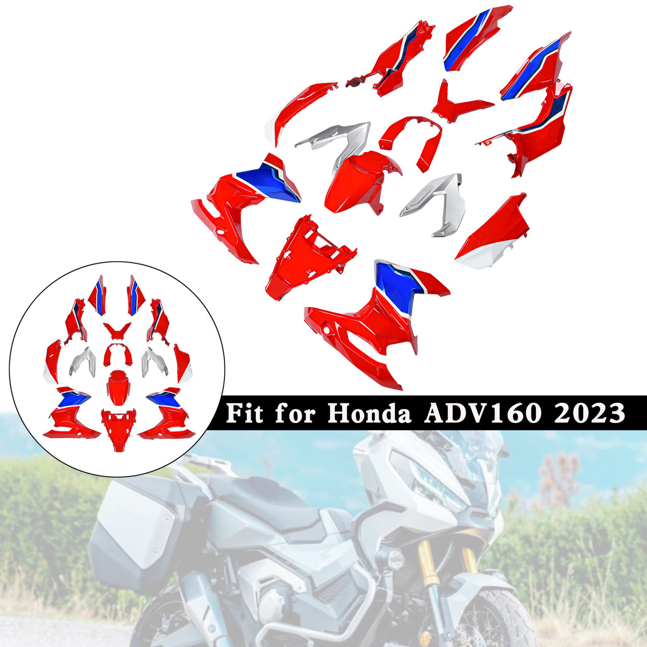 2023-2024 Honda ADV160 Amotopart Fairing Kit Generic #82