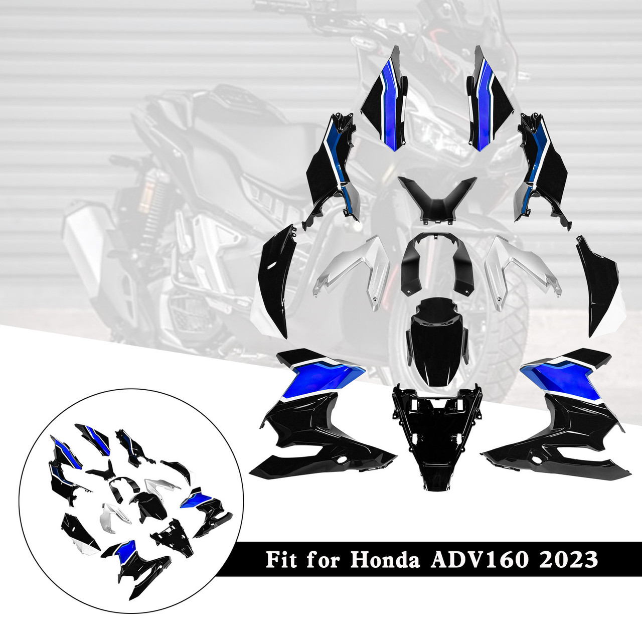 2023-2024 Honda ADV160 Amotopart Fairing Kit Generic #83