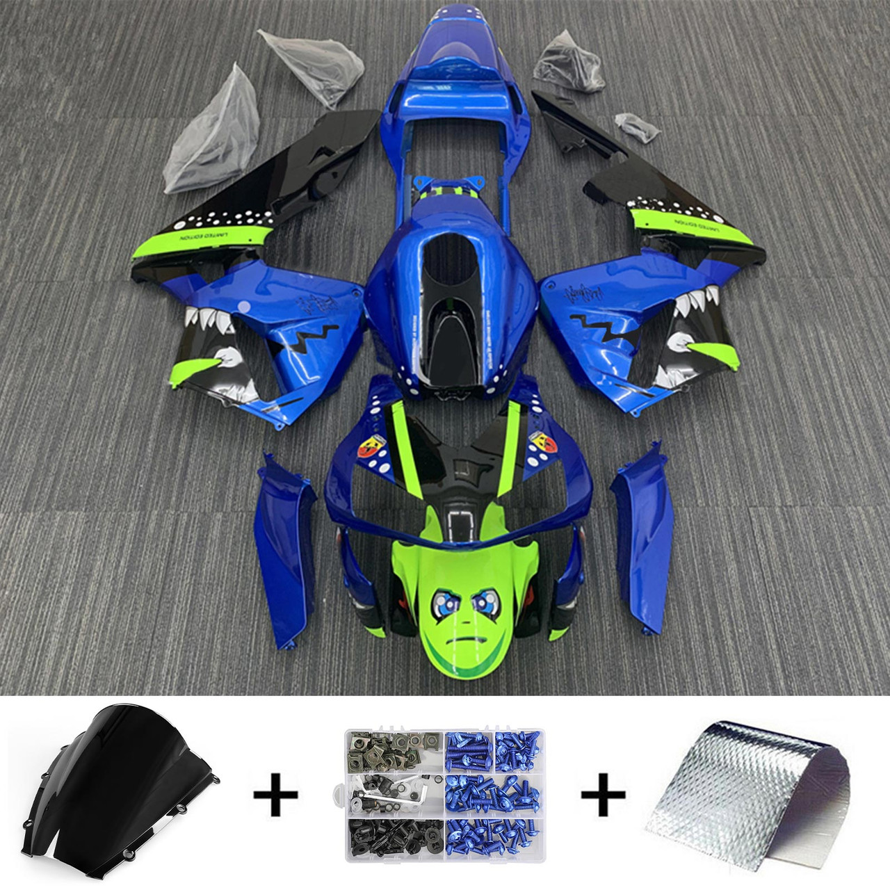 2003-2004 Honda CBR600RR Amotopart Fairing Kit Generic #218