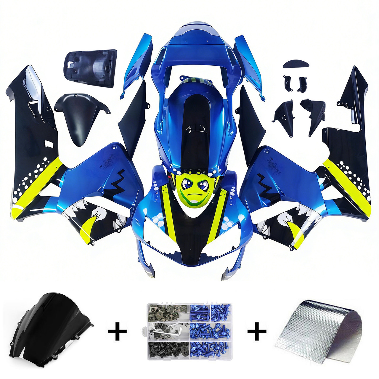 2003-2004 Honda CBR600RR Amotopart Fairing Kit Generic #218