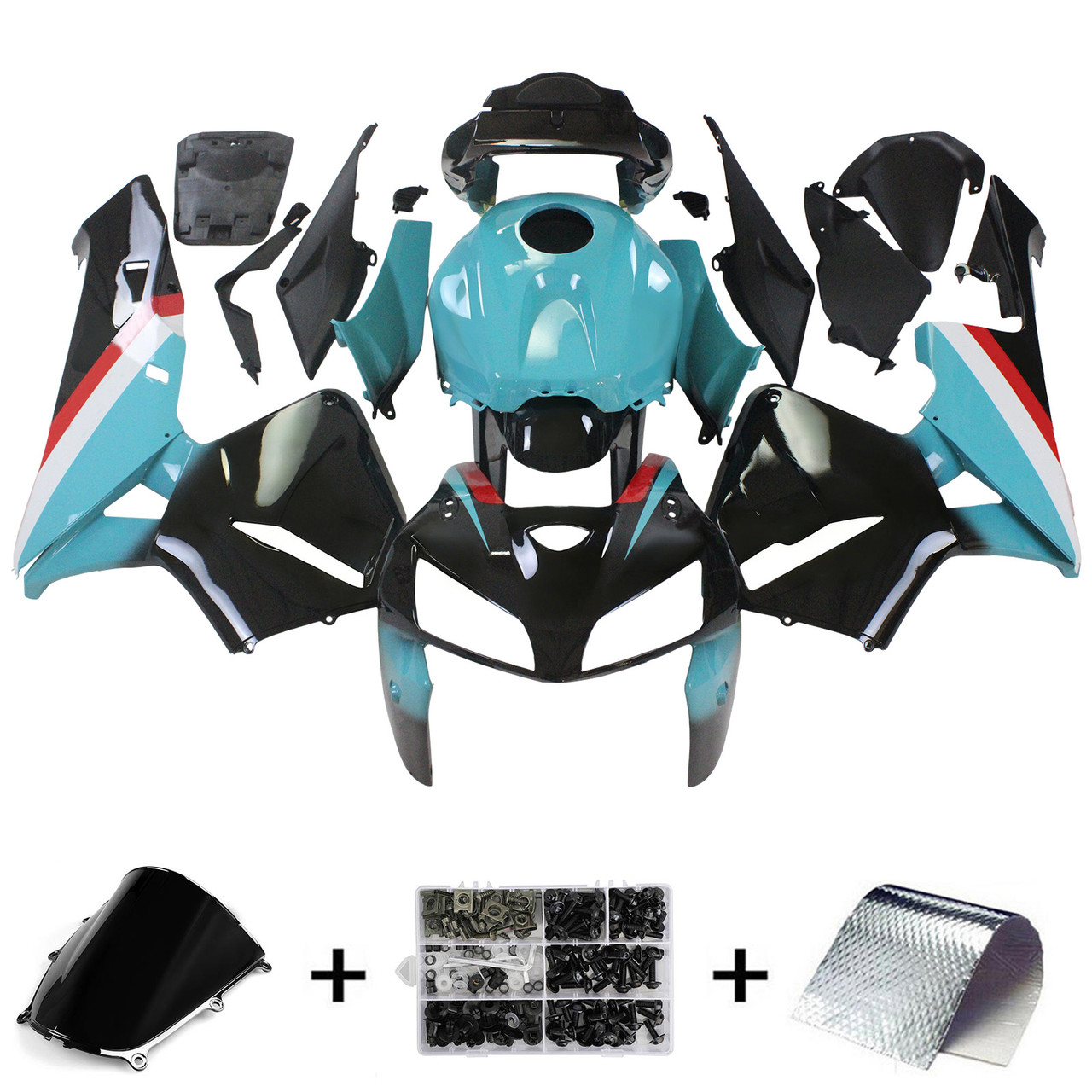 2005-2006 Honda CBR600RR Amotopart Fairing Kit Generic #236