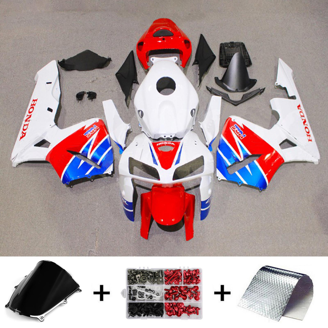 2005-2006 Honda CBR600RR Amotopart Fairing Kit Generic #252