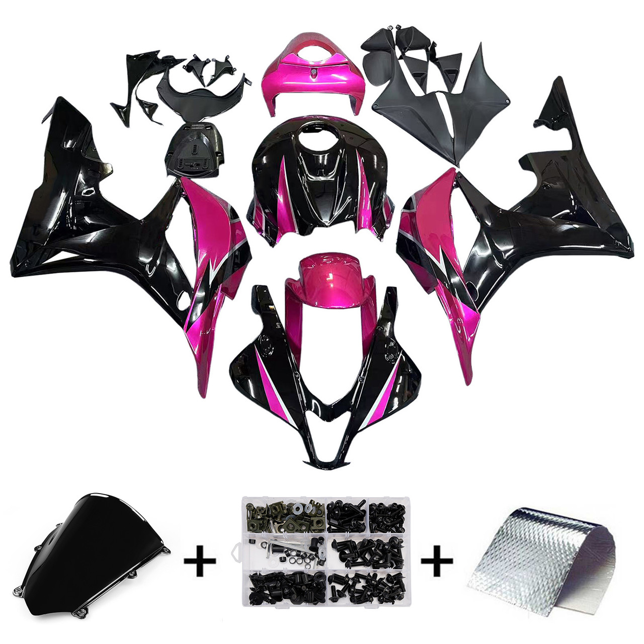 2007-2008 Honda CBR600RR Amotopart Fairing Kit Generic #37