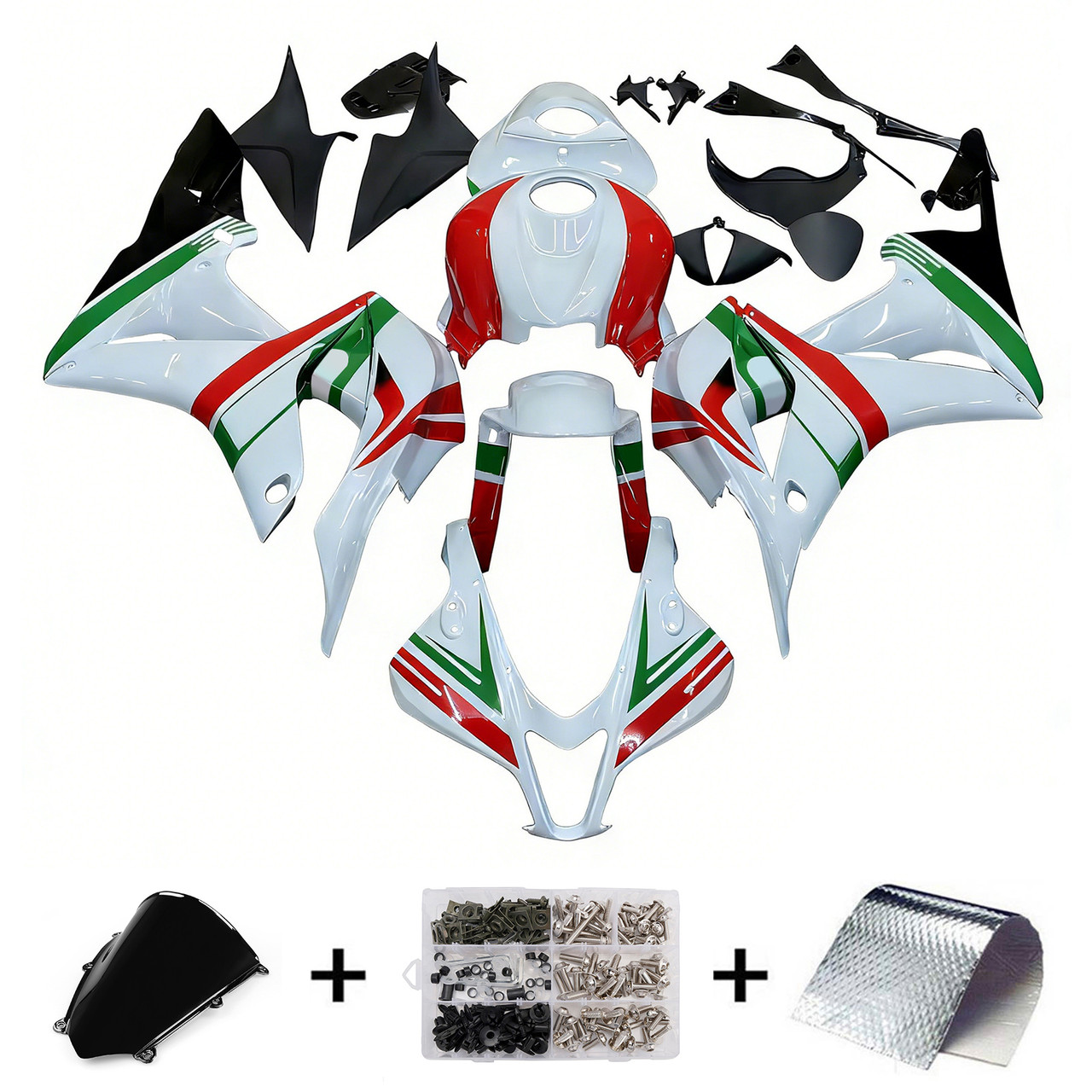 2007-2008 Honda CBR600RR Amotopart Fairing Kit Generic #38