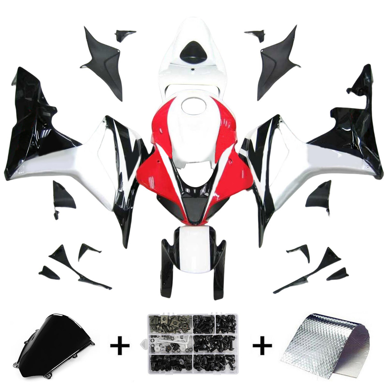 2007-2008 Honda CBR600RR Amotopart Fairing Kit Generic #103