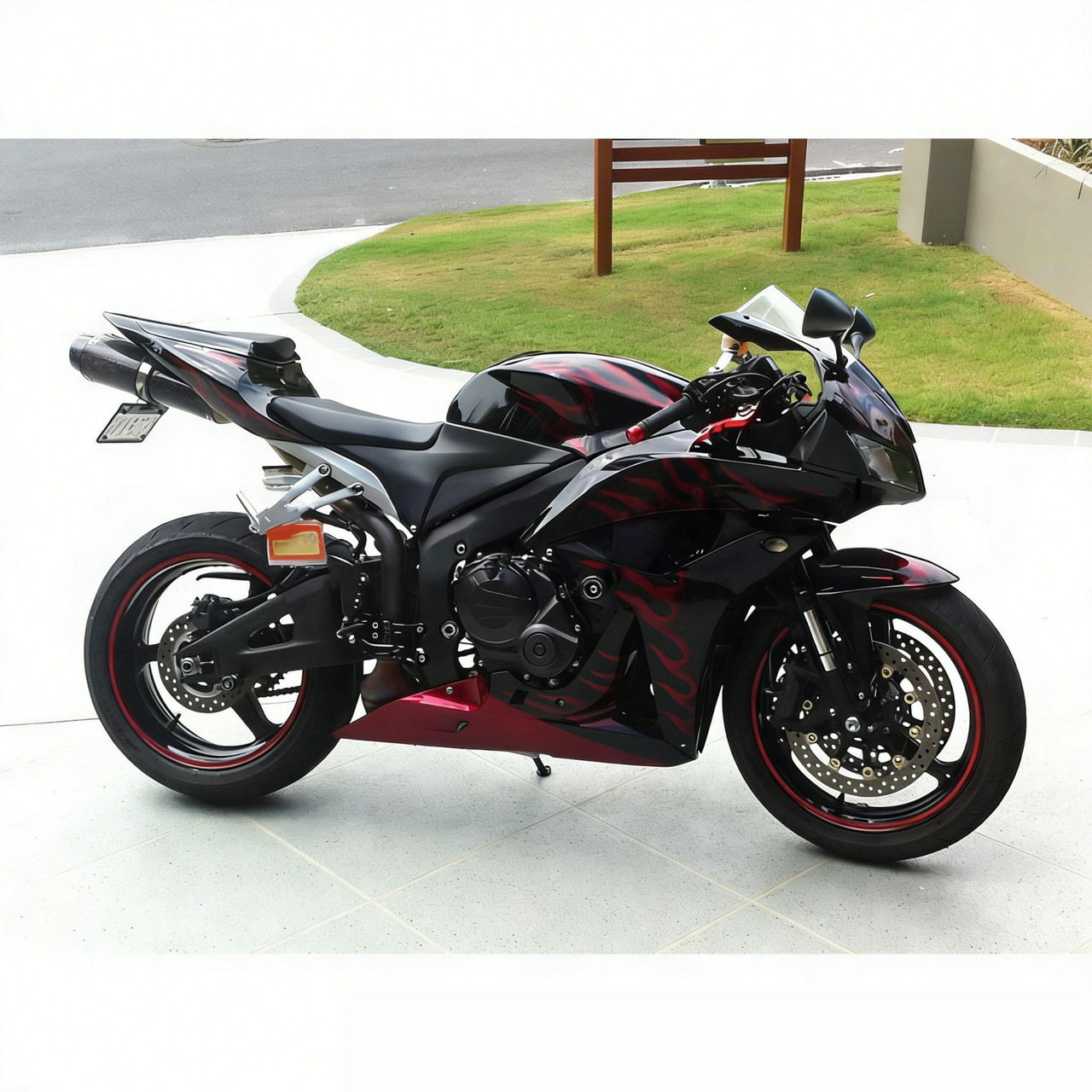 2007-2008 Honda CBR600RR Amotopart Fairing Kit Generic #112