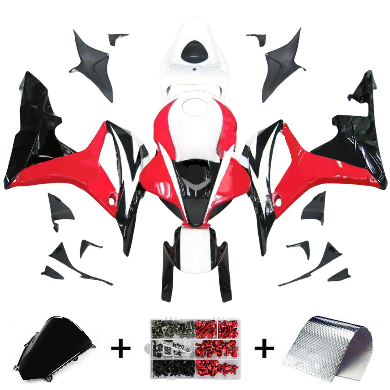 2007-2008 Honda CBR600RR Amotopart Fairing Kit Generic #115