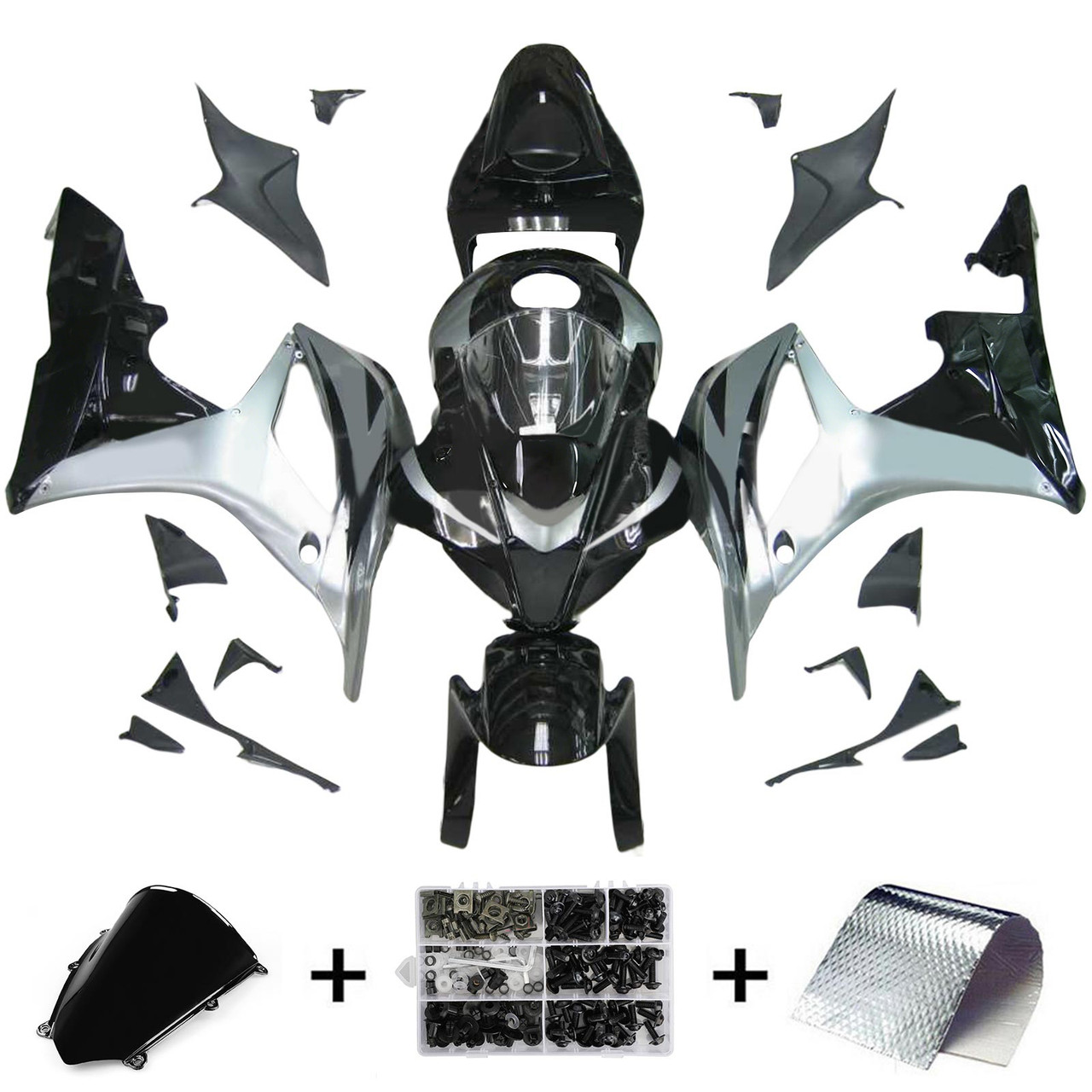 2007-2008 Honda CBR600RR Amotopart Fairing Kit Generic #118