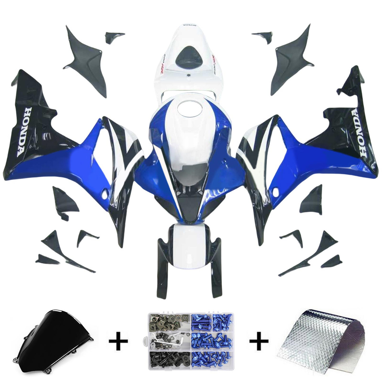 2007-2008 Honda CBR600RR Amotopart Fairing Kit Generic #133