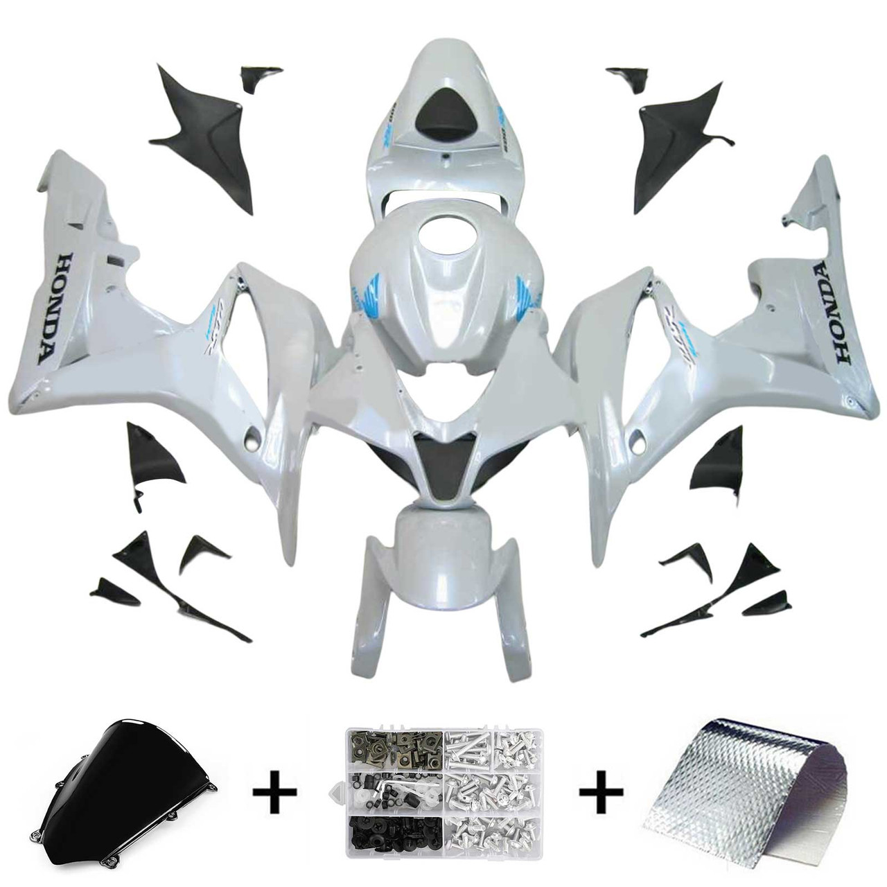 2007-2008 Honda CBR600RR Amotopart Fairing Kit Generic #142