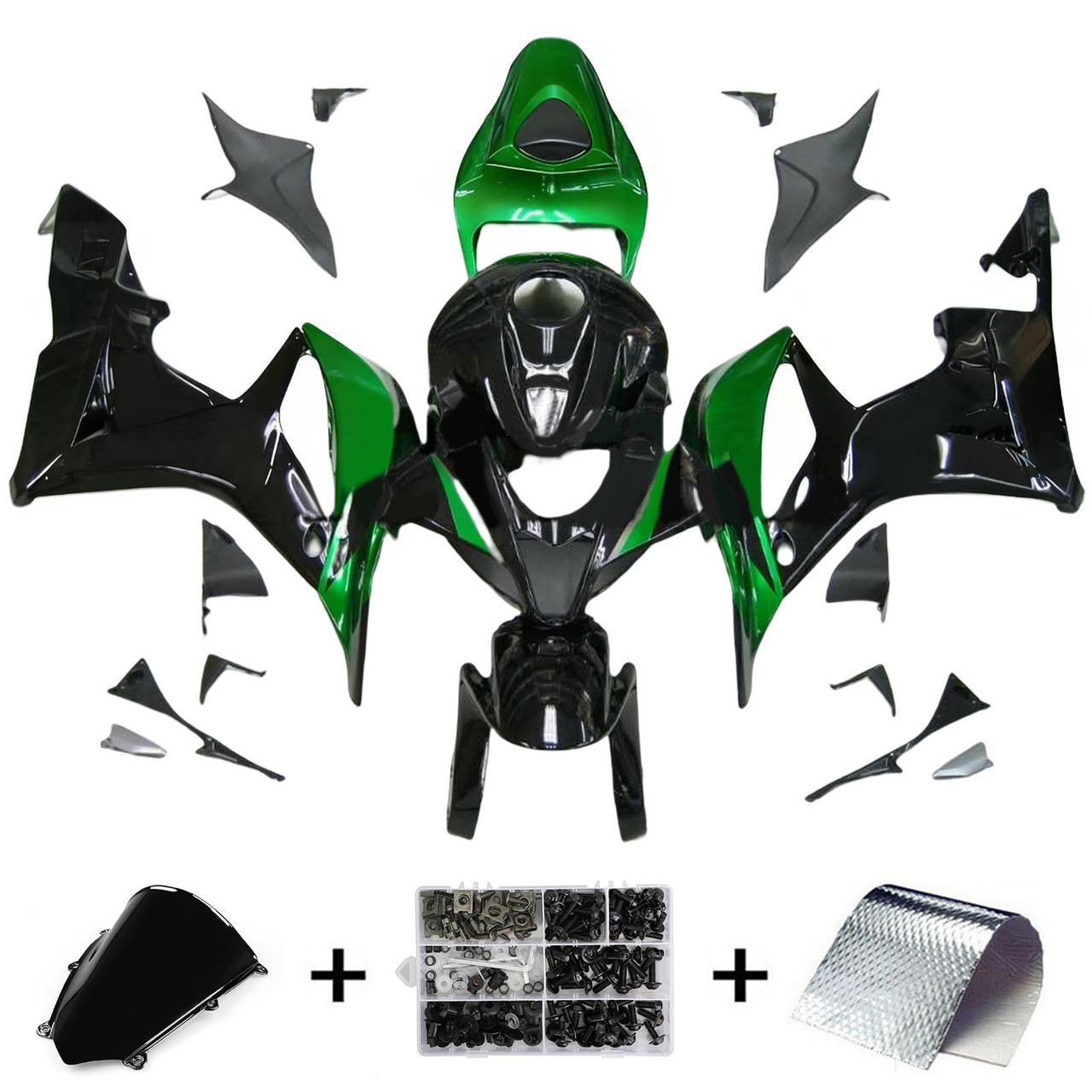 2007-2008 Honda CBR600RR Amotopart Fairing Kit Generic #147
