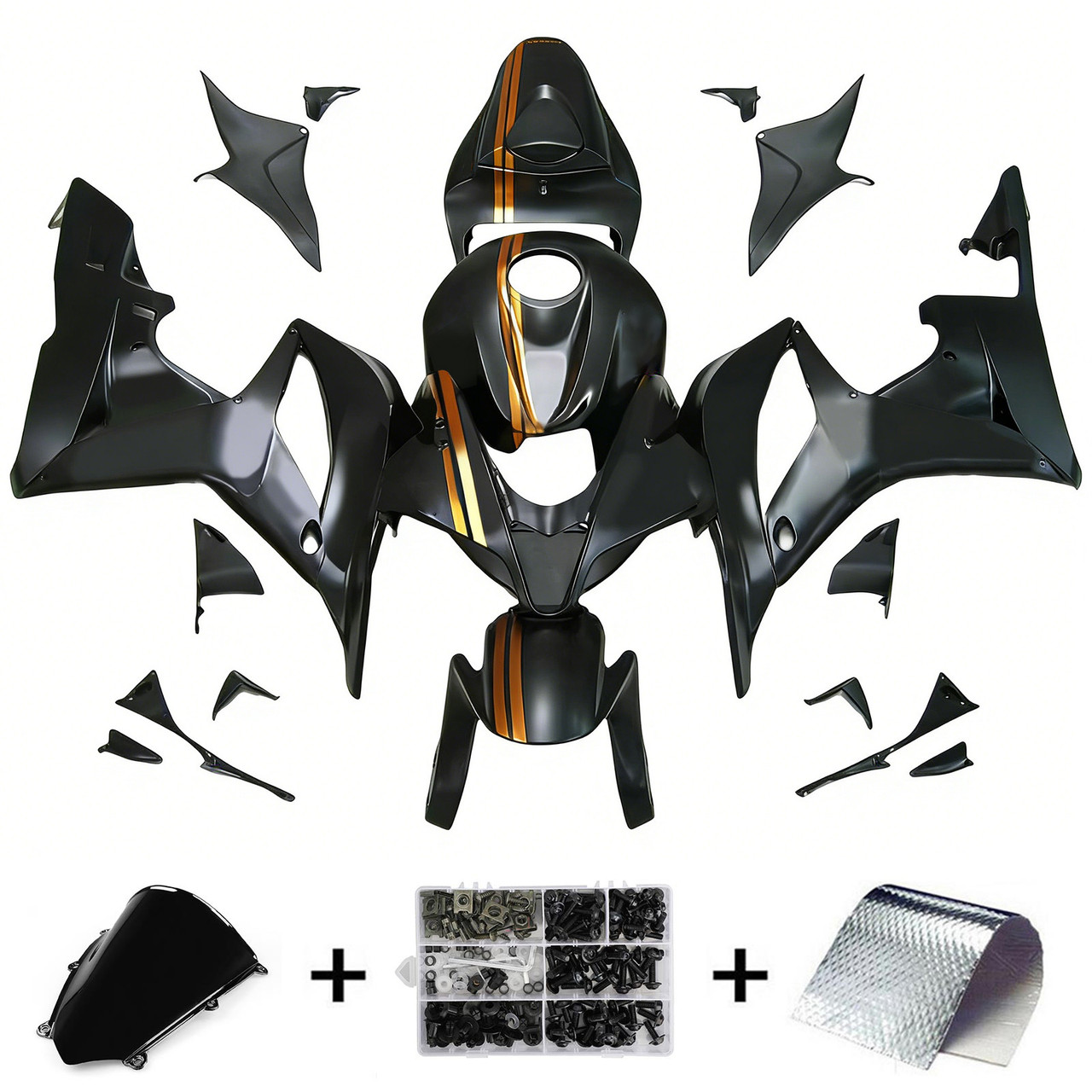 2007-2008 Honda CBR600RR Amotopart Fairing Kit Generic #148