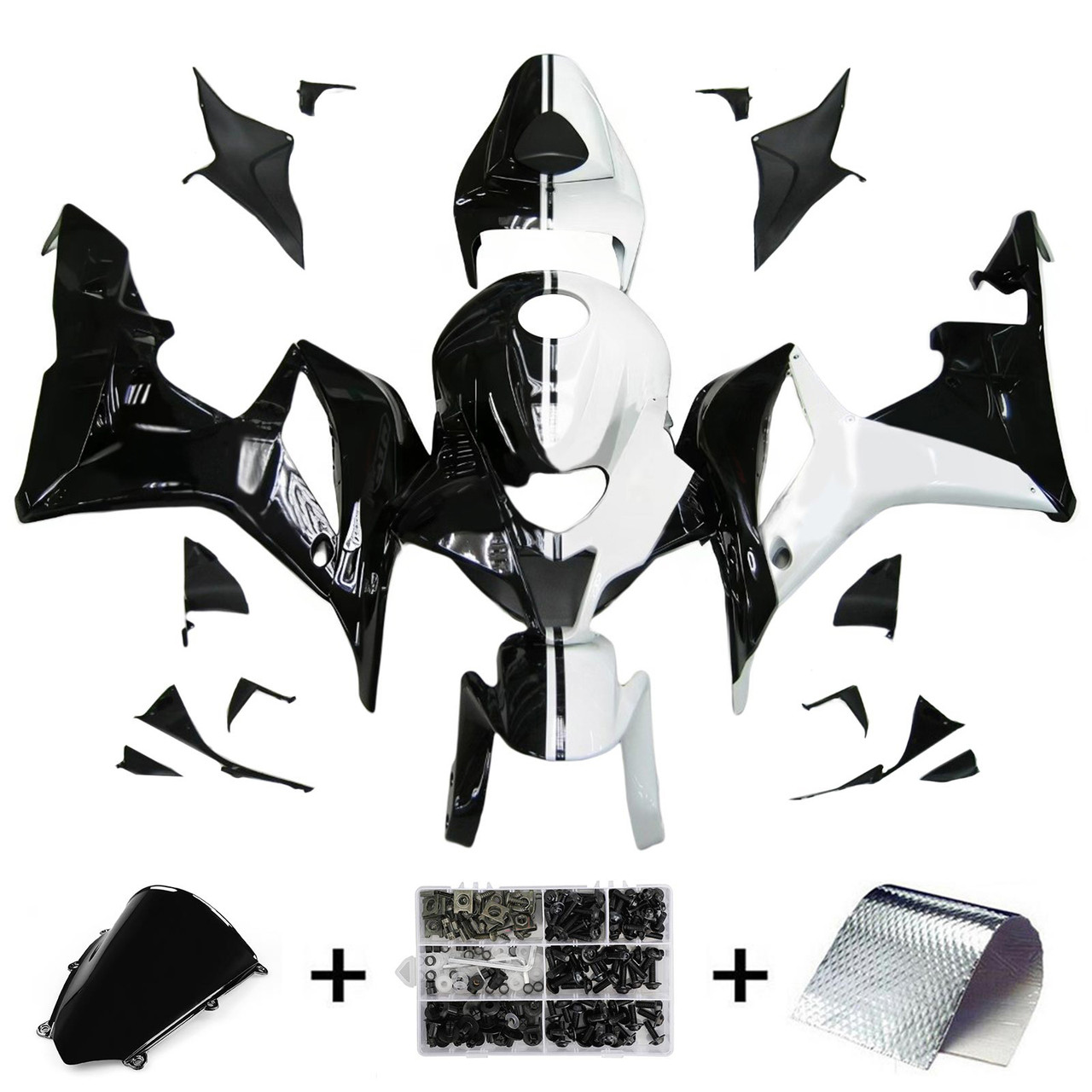 2007-2008 Honda CBR600RR Amotopart Fairing Kit Generic #154