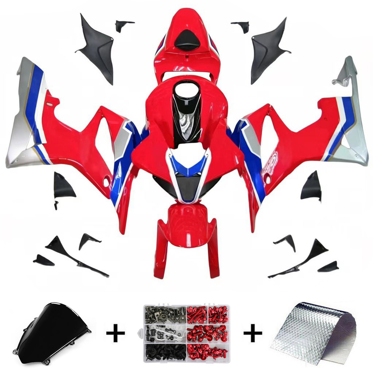 2007-2008 Honda CBR600RR Amotopart Fairing Kit Generic #161