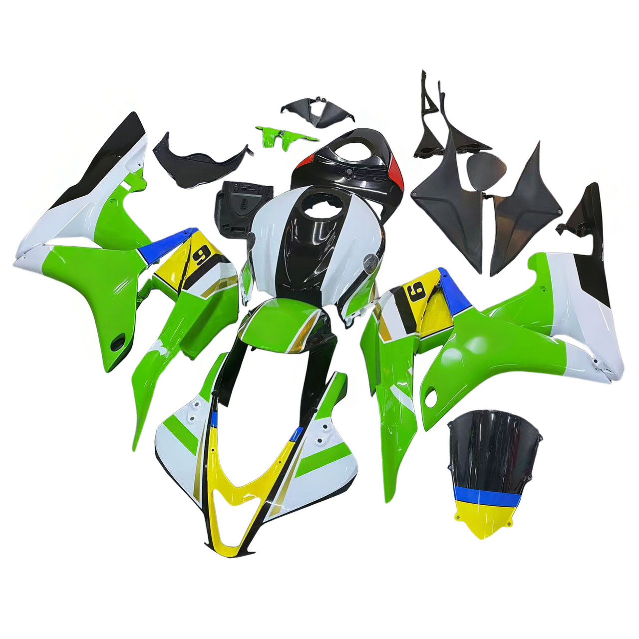 2007-2008 Honda CBR600RR Amotopart Fairing Kit Generic #190