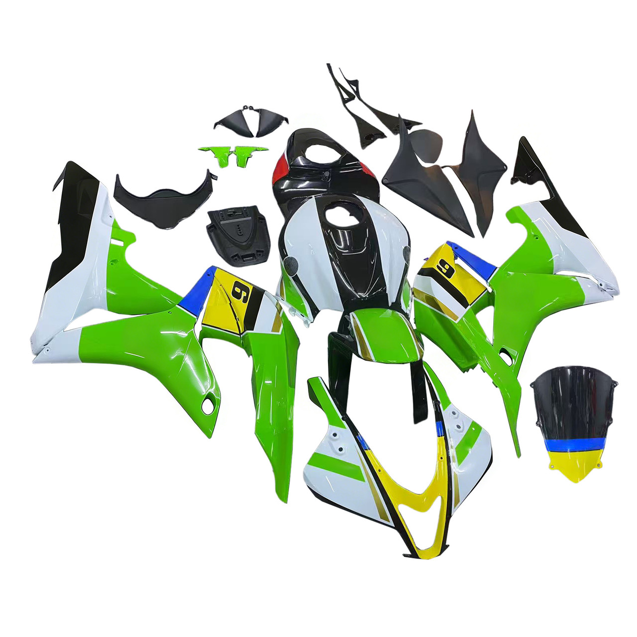 2007-2008 Honda CBR600RR Amotopart Fairing Kit Generic #190