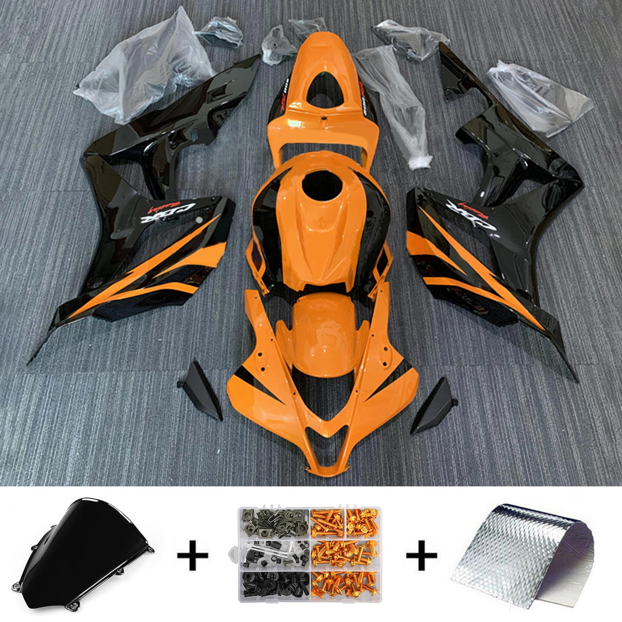 2007-2008 Honda CBR600RR Amotopart Fairing Kit Generic #195