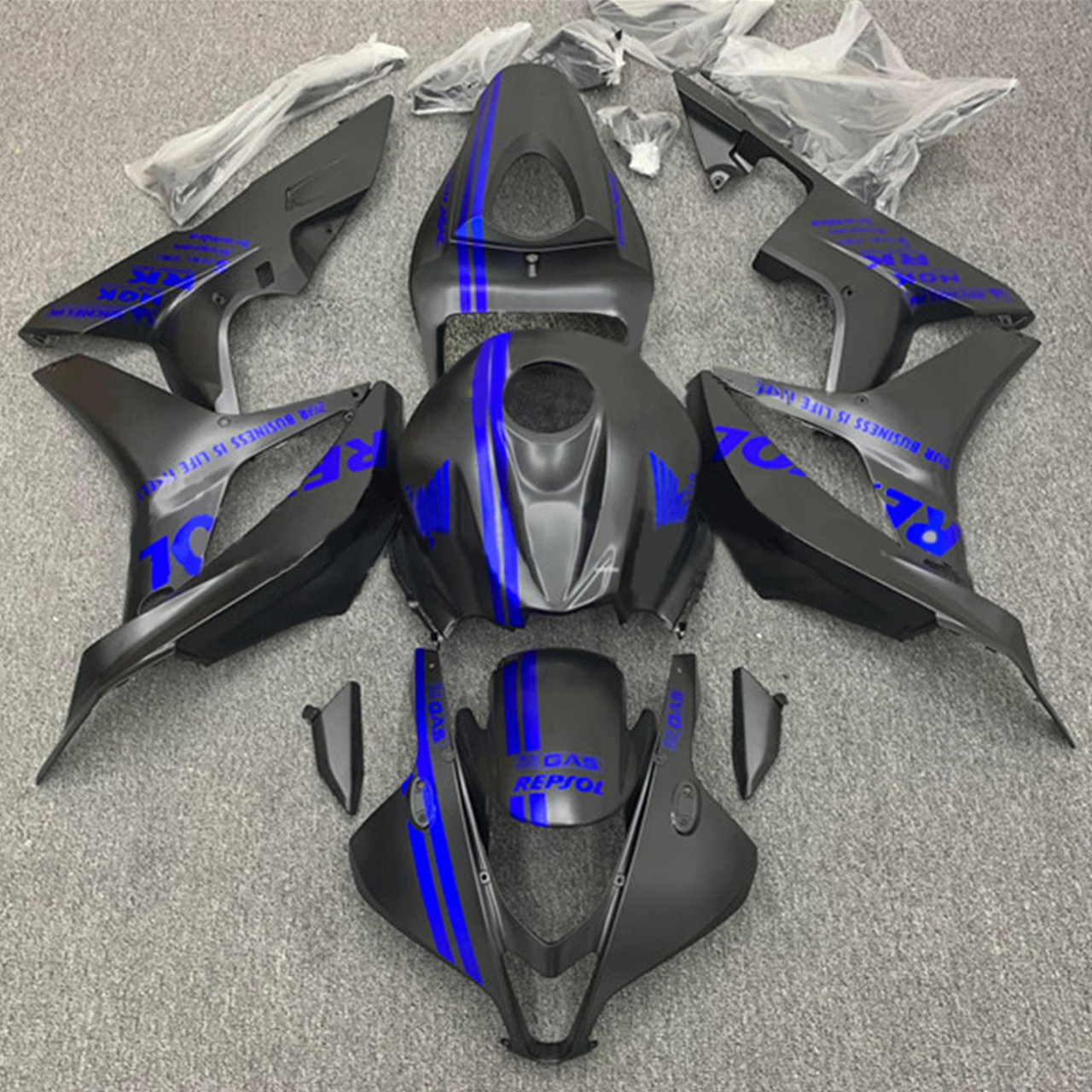 2007-2008 Honda CBR600RR Amotopart Fairing Kit Generic #204